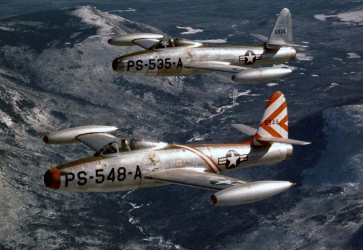 The Korean War Gave Americas Nuclear Armed F 84 Thunderjet Its Global